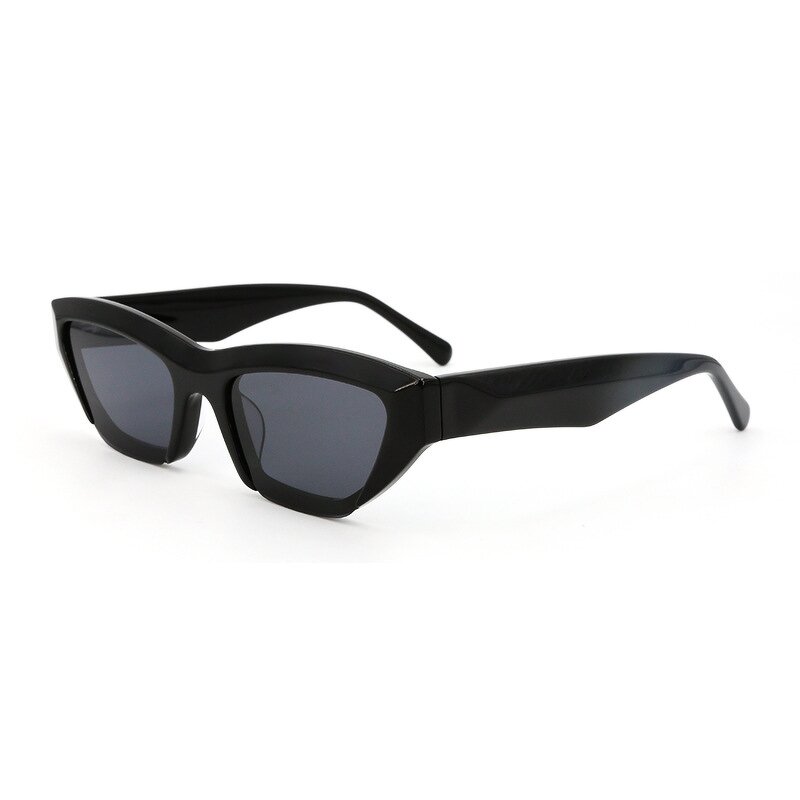 Sunglasses Manufacturer - Cat's Eye UV400 TAC Rectangle Acetate Colorful Unisex