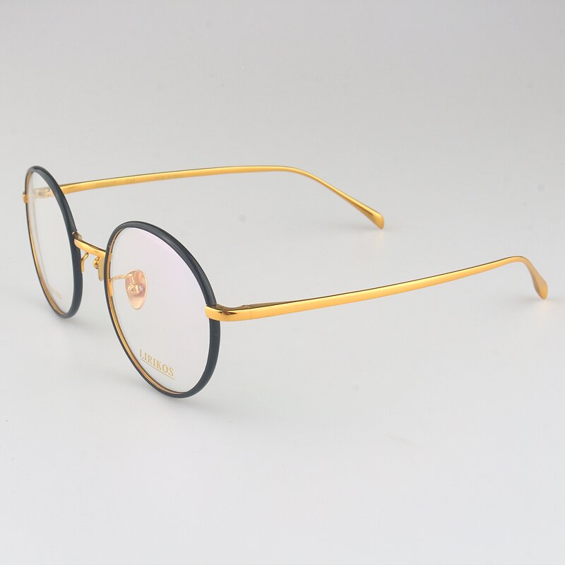 Optical Glasses Manufacturer - Ellipse Acetate Titanium Arms for Round Oval Faces