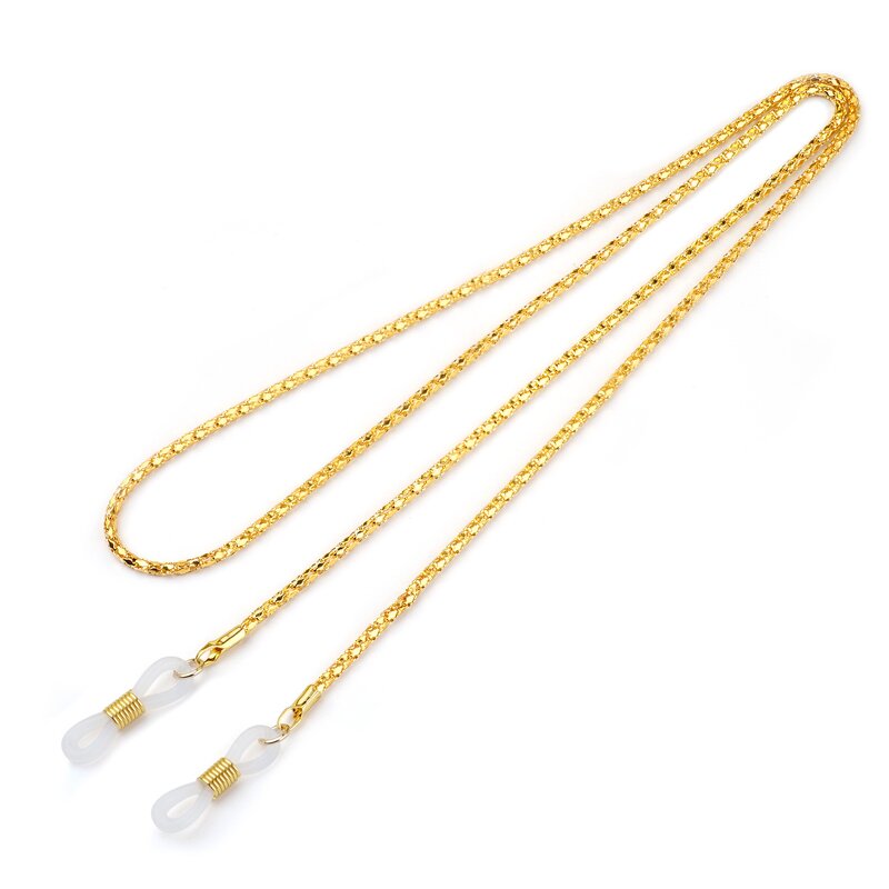 Glasses Chain Manufacturer - Alloy Metal Hollow Design Neck Hanging Eyewear Strap