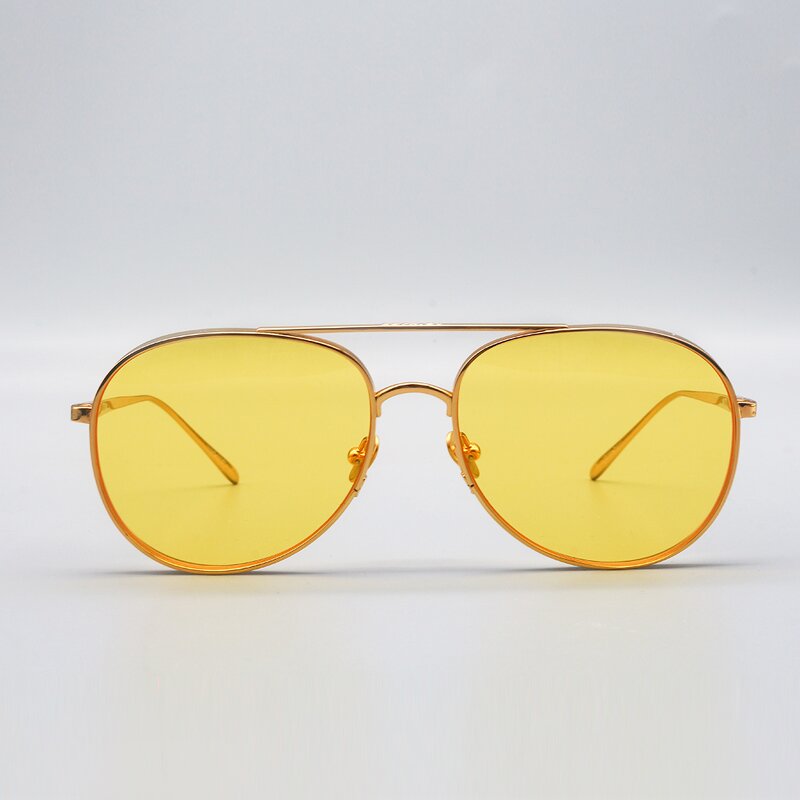 Sunglasses Manufacturer - Luxury Polarized UV400 Gold Metal Custom Logo for Men