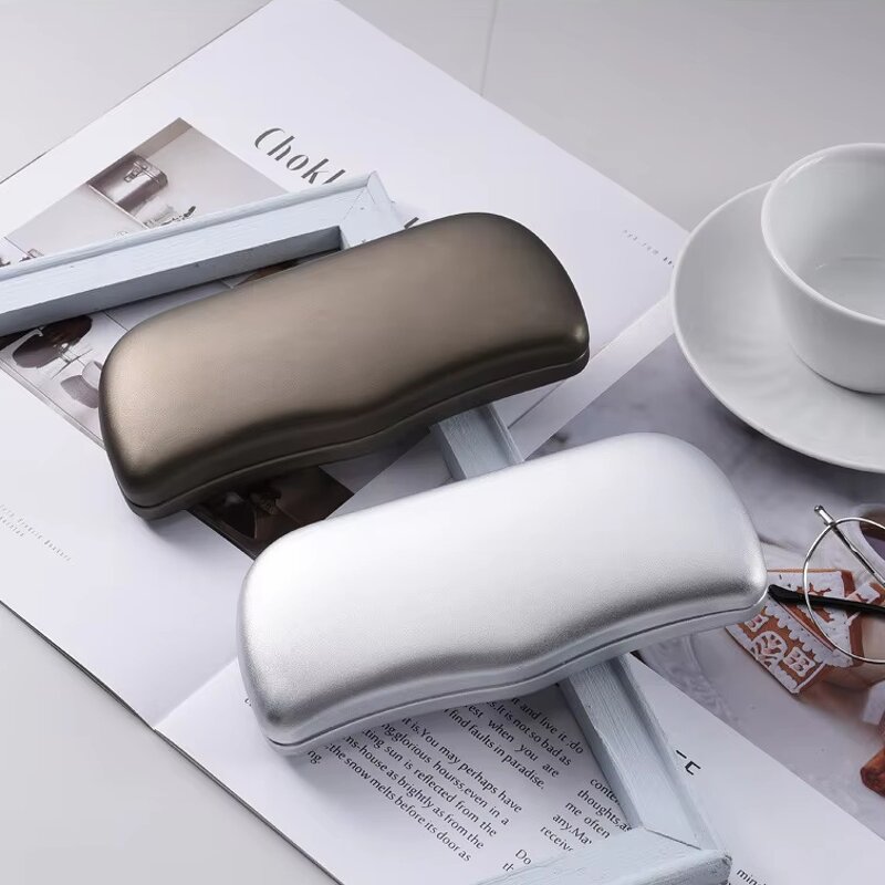 Glasses Case Manufacturer - Motech 1001 Heart Shape Aerospace Aluminum Silver