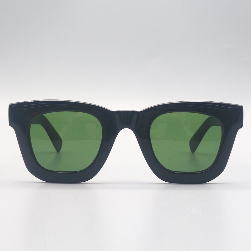 Sunglasses Manufacturer - Vintage Acetate Eye Armor Colored Amber UV400 Unisex