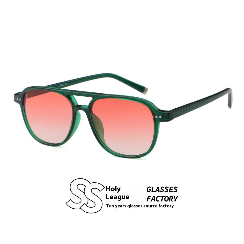 Sunglasses Frames Manufacturer - Double Beam UV400 PC High Quality Cross-Border