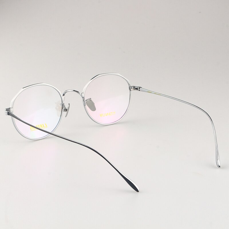 Eyeglasses Frames Manufacturer - 2025 Black Titanium Fashion for All Face Reading