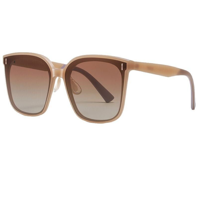 Sunglasses Manufacturer - TR90 Silicone Polarized Green Square UV Protection Men