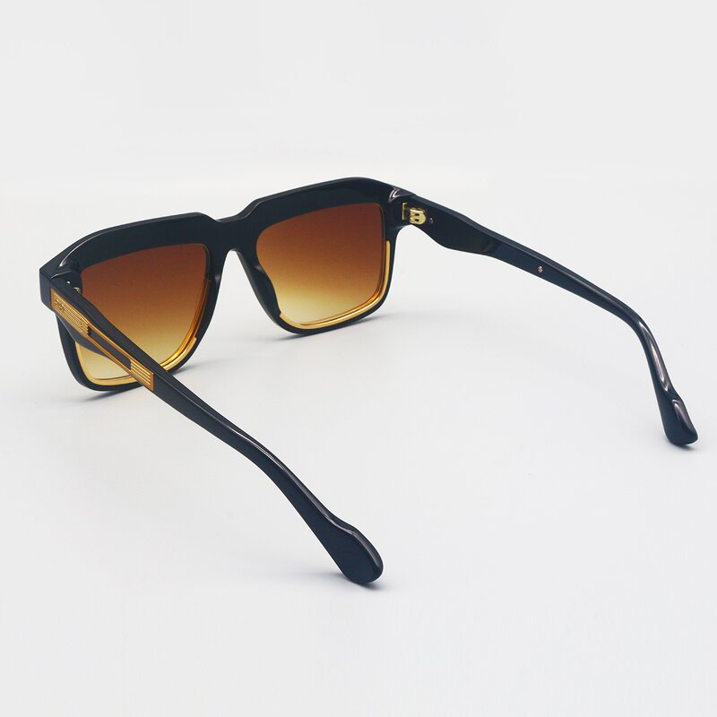 Sunglasses Manufacturer - 2025 Light Blue Gold Acetate UV400 Custom Logo for Men