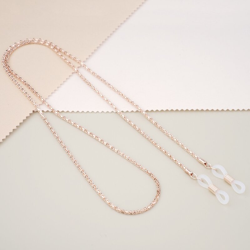 Glasses Chain Manufacturer - Alloy Metal Hollow Design Neck Hanging Eyewear Strap