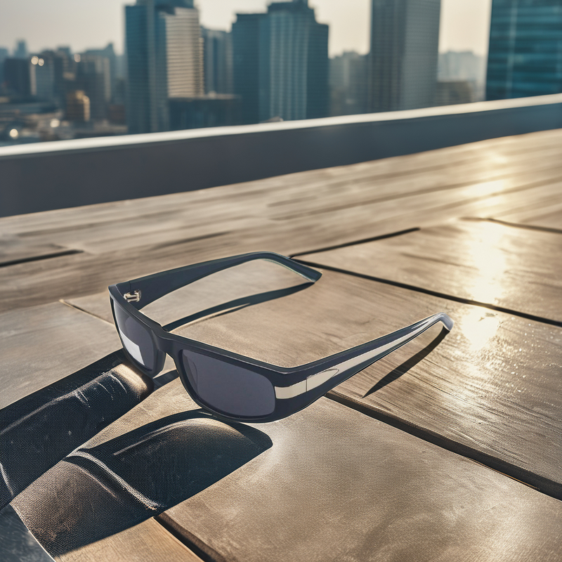 Sunglasses Manufacturer - TR90 UV400 Tac Lenses Black Frame for Men and Women