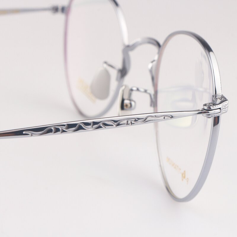 Spectacle Frames Manufacturer - Titanium Unisex Wide-Rim for Diamond Face Reading