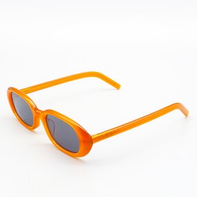 Sunglasses Manufacturer - Cat Eye TR Acetate Green Yellow Polarized Orange Unisex