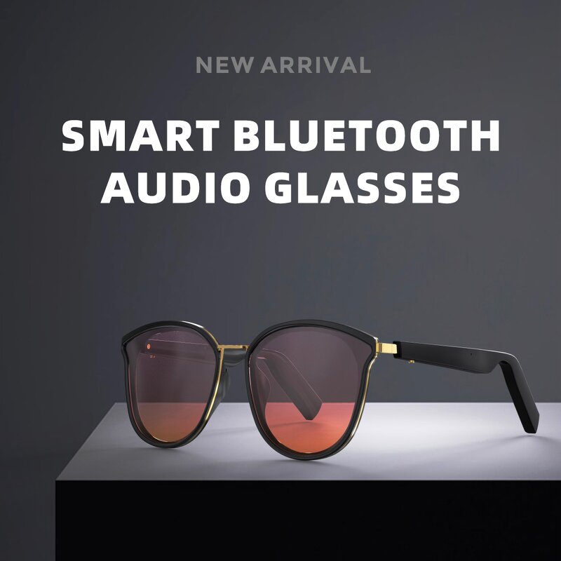 Smart Audio Glasses - Waterproof Bluetooth AR Wireless Audio Voice Call UV400