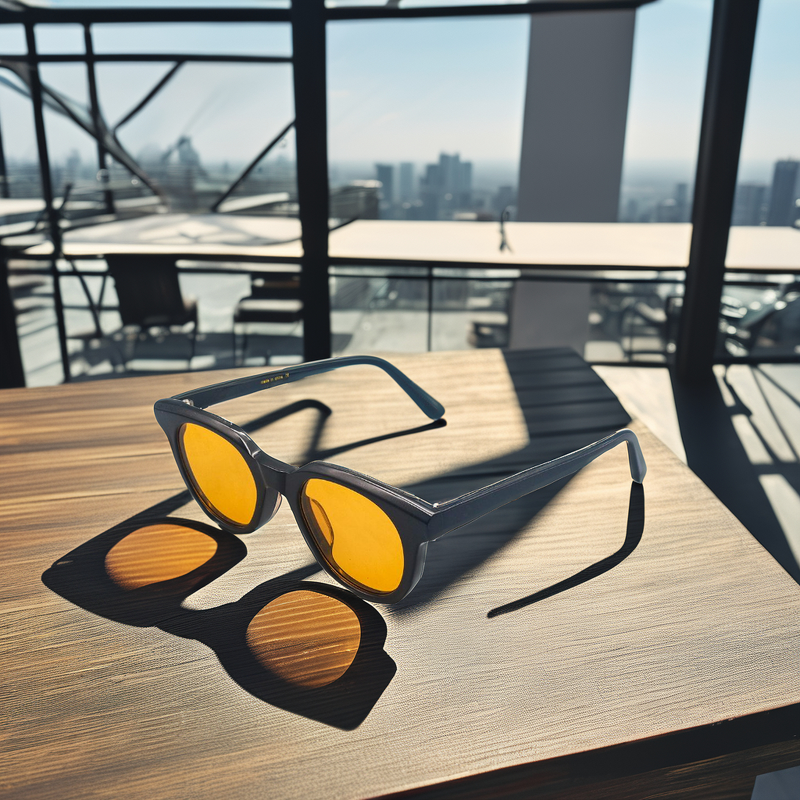 Sunglasses Manufacturer - 2025 Luxury Square PC UV400 Black Frame Custom Logo