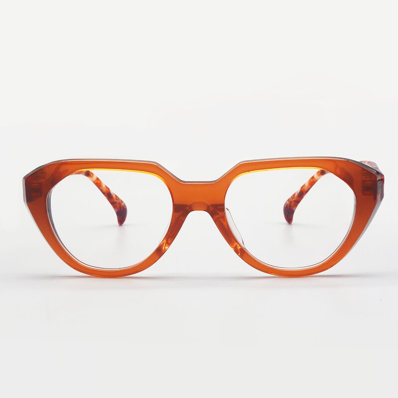 Eyeglasses Frames Manufacturer - Red Gradient UV400 Red Green Lens New Fashion Design