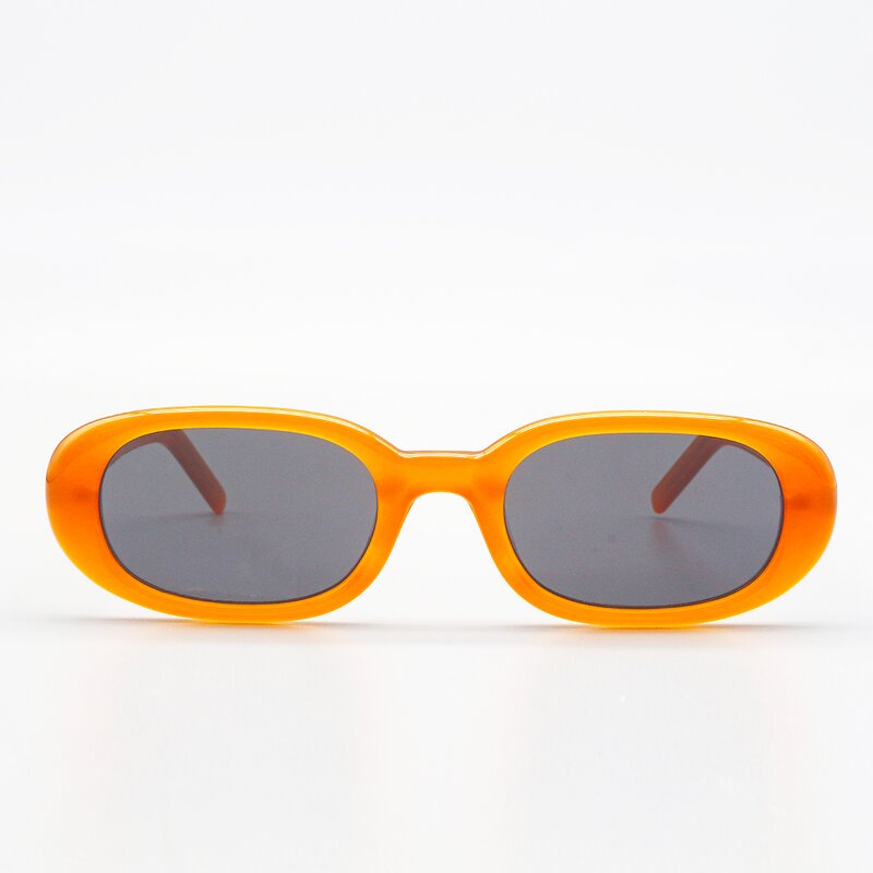 Sunglasses Manufacturer - Cat Eye TR Acetate Green Yellow Polarized Orange Unisex