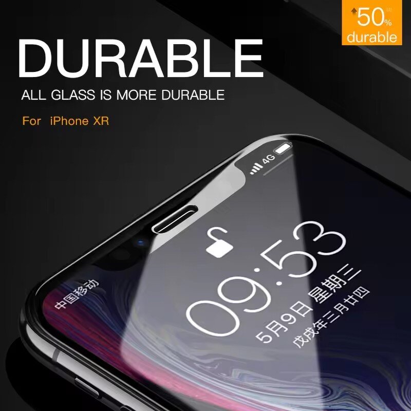 Screen Protector Manufacturer - High Quality Full Cover Silk Tempered Glass Clear for iPhone 17 Pro Max