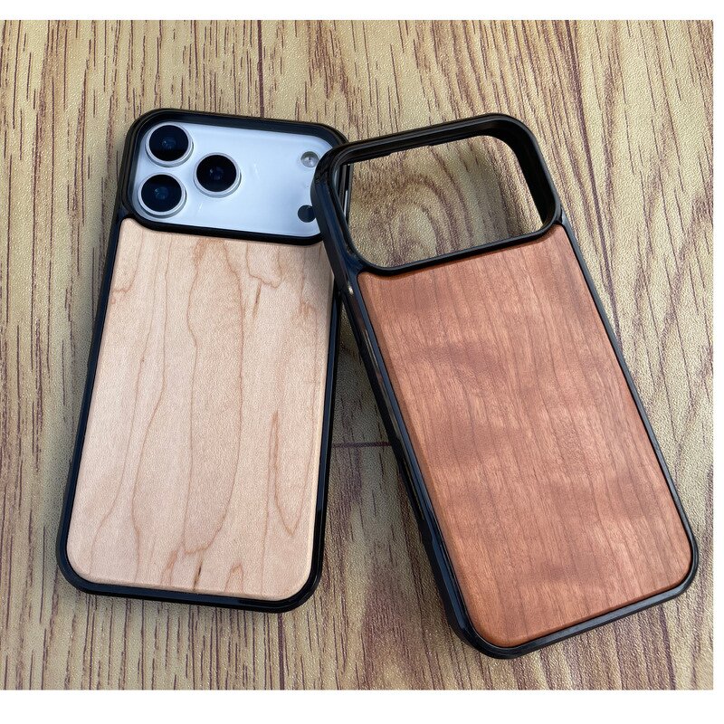 Phone Case Manufacturer - Nature Wooden Blank Cover for iPhone 17 Air 17 Pro Max 16