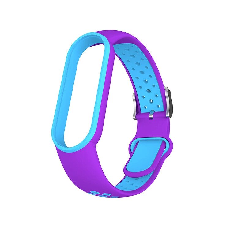 Watch Band Manufacturer - Premium Soft Sport Silicone with Metal Buckles Replacement for Xiaomi Band 5 6 7