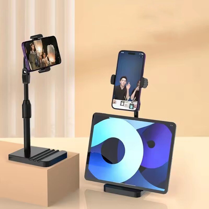 Phone Stand Manufacturer - Retractable 360 Degree Rotating Lazy Bracket Holder for iPhone 17 16 15 iPad Pro Tablet