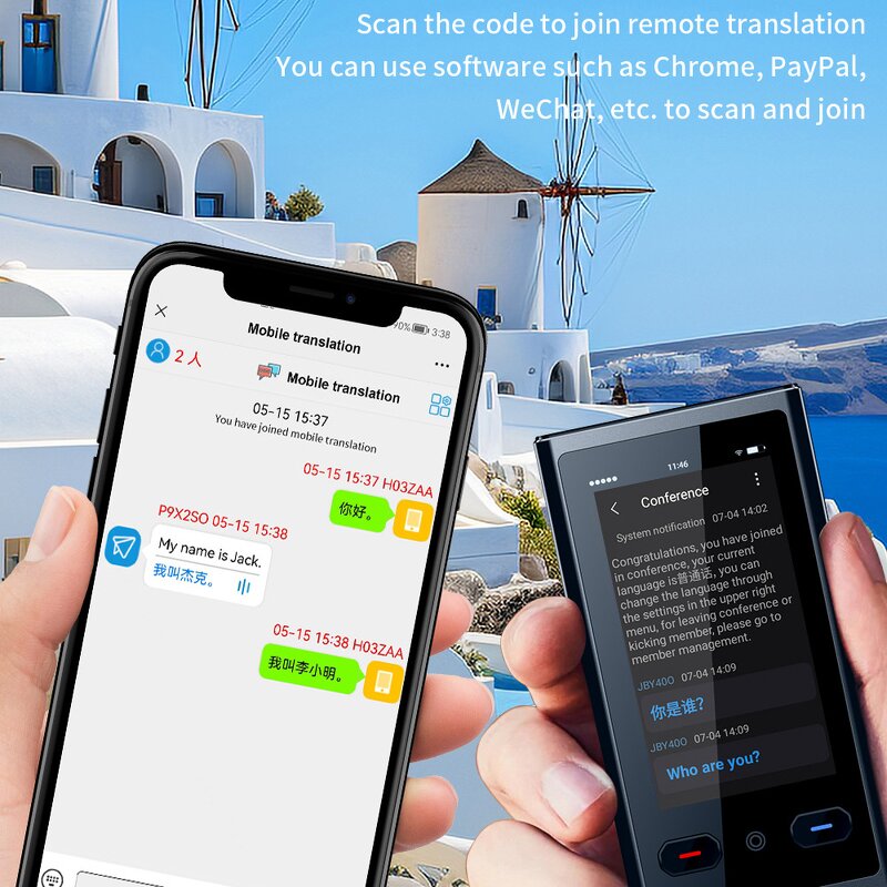 Translator Manufacturer - Z9 Smart Voice Portable Accurate with Real Time Language 3.0 Inches Touch Screen Device