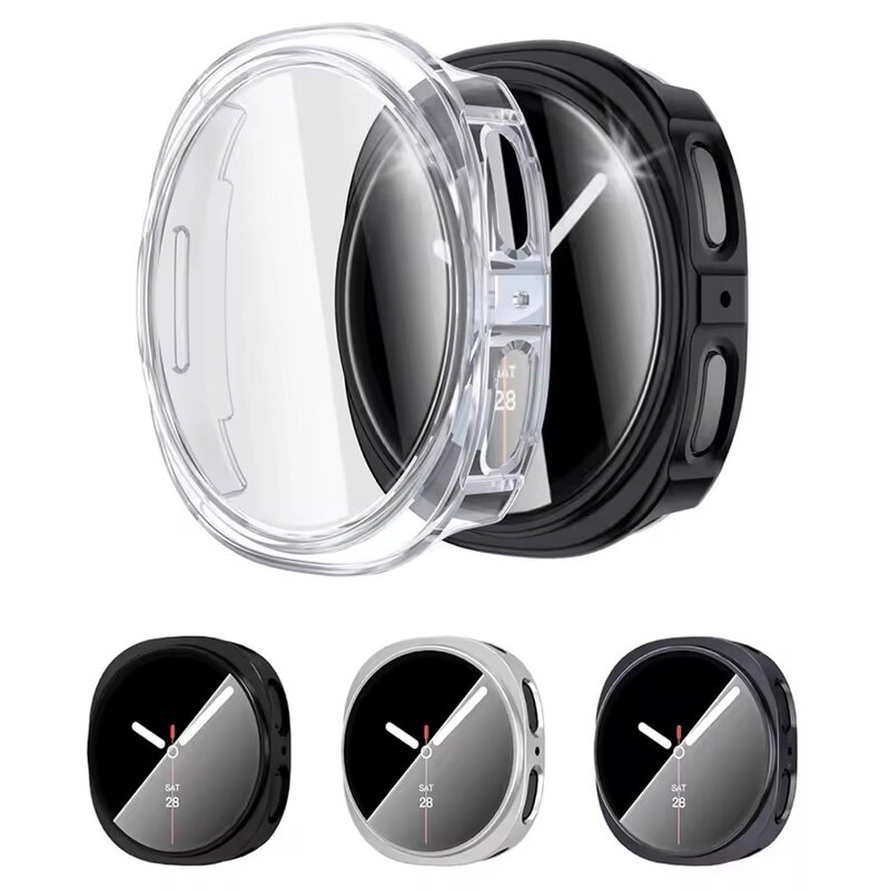 Watch Case Manufacturer - Translucent Soft TPU Bumper Film Protective for Samsung Galaxy Watch 8 40mm 44mm