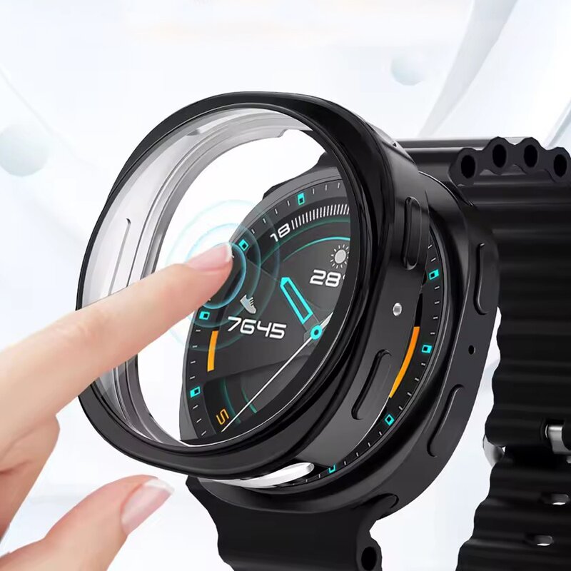 Watch Case Manufacturer - Lowest Price Electroplated Full Cover Soft TPU Sports Screen Protector for Samsung Galaxy Watch 8 40mm 44mm