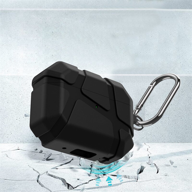 AirPods Case Manufacturer - Armor Silicone Shockproof Rugged Heavy Duty Protection for Apple AirPods Pro 3