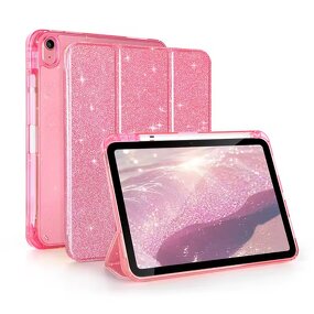 iPad Case Manufacturer - Sparkling Glitter with Pencil Holder for iPad 11 10th 11th A16 2025 Air 4 5 6 7 10.9 11inch Smart Cover