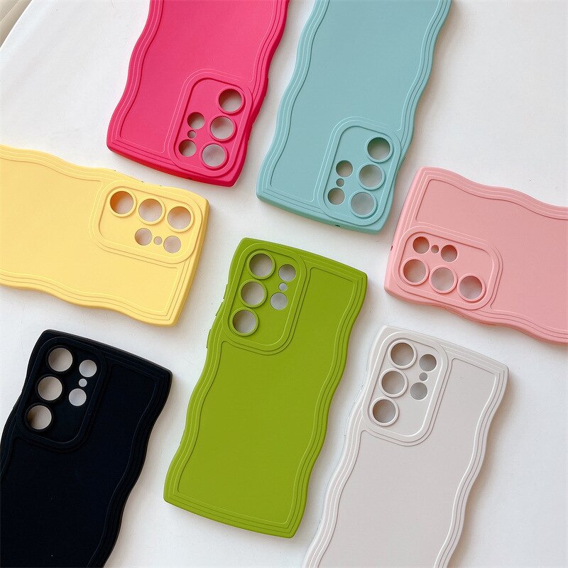 Phone Case Manufacturer - High Quality Colorful Silicone Shockproof Frosted for Samsung S24/S22/S21/S23 Ultra/S24 FE