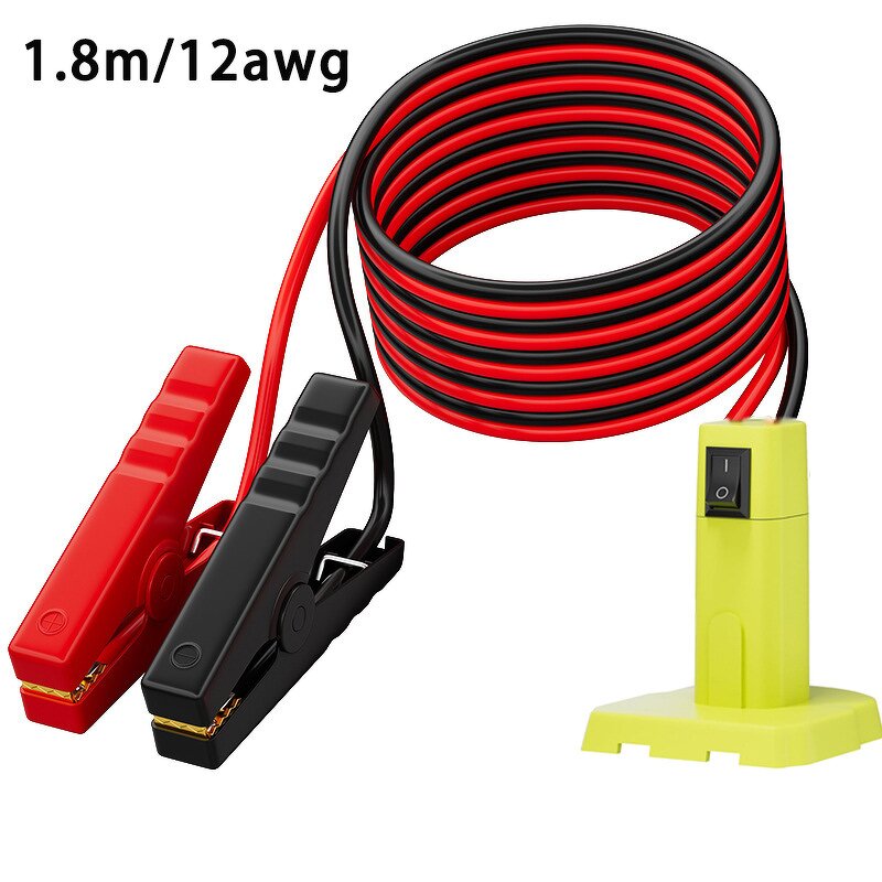 Battery Adapter Manufacturer - Wholesales Jumper Cables for Milwaukee Batteries Power Wheel Jump Starter Not Fit Phone Charging