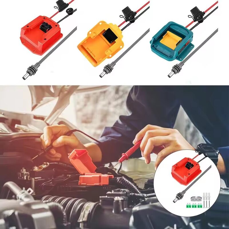 Battery Adapter Manufacturer - Wholesale Starlink Mini Power Adapter with Switch Fuse for Makita Milwaukee Dewalt 18V