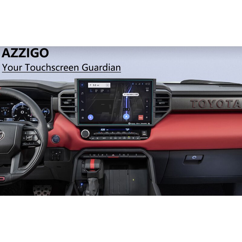 Screen Protector Manufacturer - for Toyota Tundra 14" 2022-2025 HD Matte 9H Anti-Scratch Tempered Glass Navigation