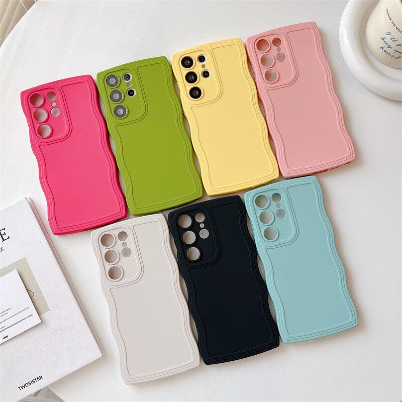 Phone Case Manufacturer - High Quality Colorful Silicone Shockproof Frosted for Samsung S24/S22/S21/S23 Ultra/S24 FE