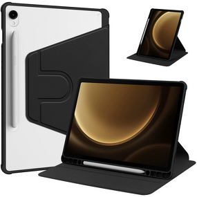 Tablet Case Manufacturer - for Samsung Galaxy Tab A9 S9/S9 FE/S10 FE A8 10.5 A9 Plus with Pen Holder 360 Rotation Stand Auto Wake/Sleep