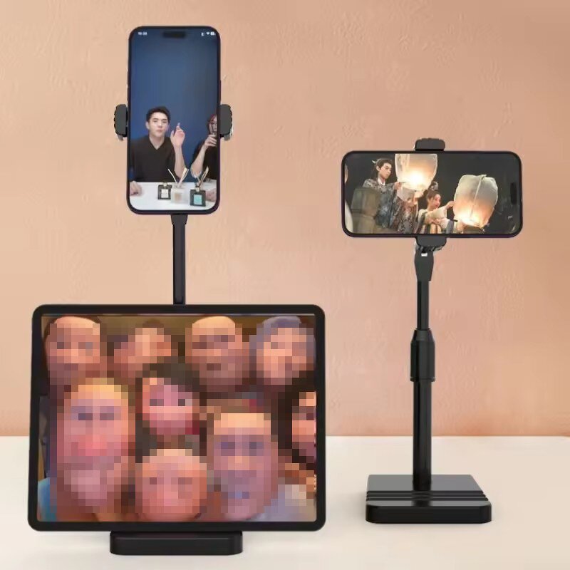 Phone Stand Manufacturer - Retractable 360 Degree Rotating Lazy Bracket Holder for iPhone 17 16 15 iPad Pro Tablet