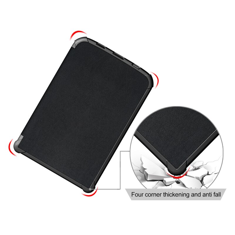 Ereader Case Manufacturer - 6inch Slim Magnetic Stand Sleep Cover for Pocketbook 616 627 632 606 628 633
