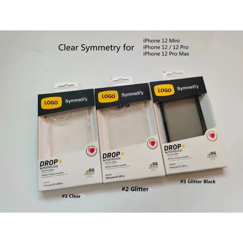Phone Case Manufacturer - Wholesale Otter Symmetry Box Magnetic Transparent Clear for iPhone 15 14 Pro Max