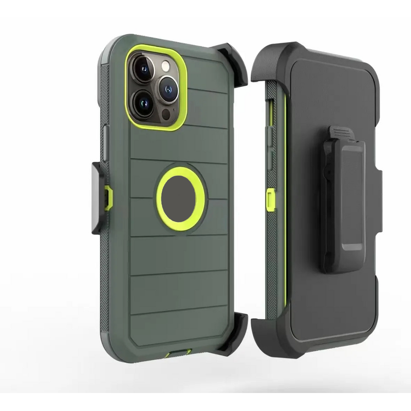Phone Case Manufacturer - Multi-layer Defense Rugged Shockproof Heavy Duty Otter Box for iPhone 15 14 Pro Max 13 with Belt Clip