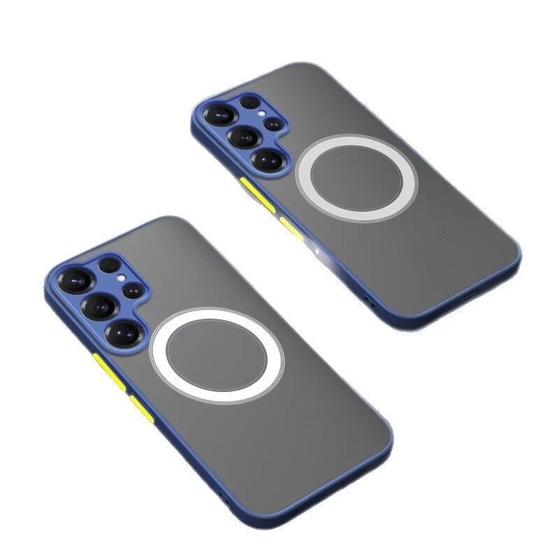 Phone Case Manufacturer - All-inclusive Frosted Acrylic Magnetic Anti-Fall for Samsung S26 Ultra & S25 Model