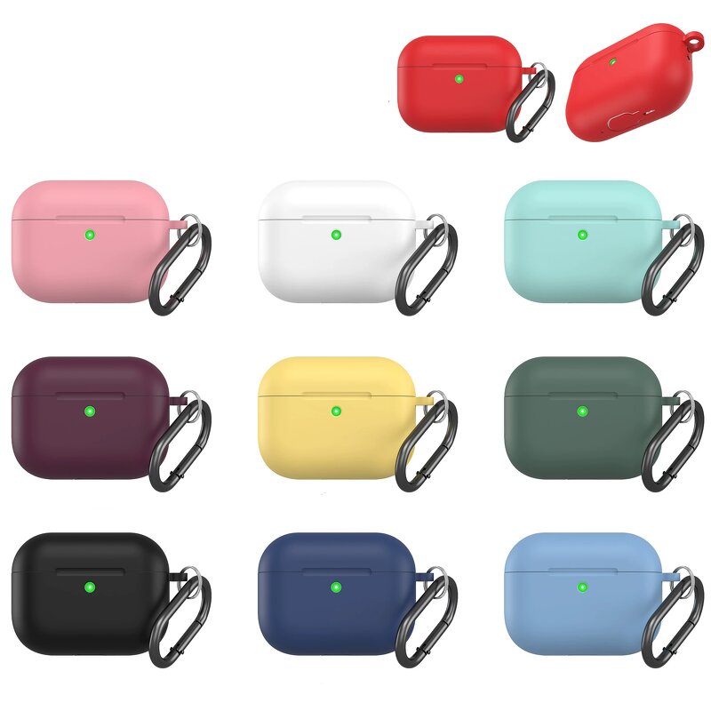 AirPods Case Manufacturer - Factory Price Silicone Wireless Headphones Earbuds Shell for AirPods Pro 3