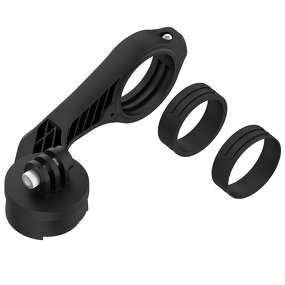 Bike Mount Manufacturer - 2 in 1 Bike Computer Turn Mount for Garmin Edge Varia Stopwatch Accessories