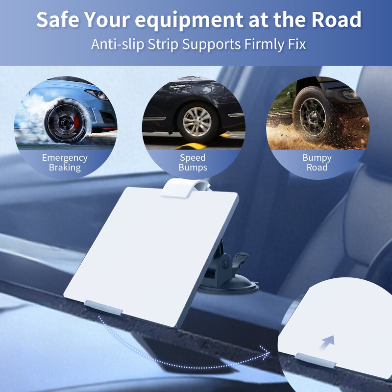 Starlink Mount Manufacturer - Premium Real 2026 Adjustable Dashboard Vehicle Mount Suction Base Stable Grip