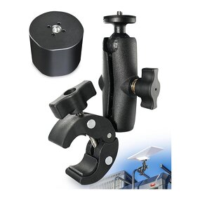 Starlink Mount Manufacturer - Premium Real Pipe Adapter Adjustable Clamp Pole Mount Kit for Car RV Ladder Yacht