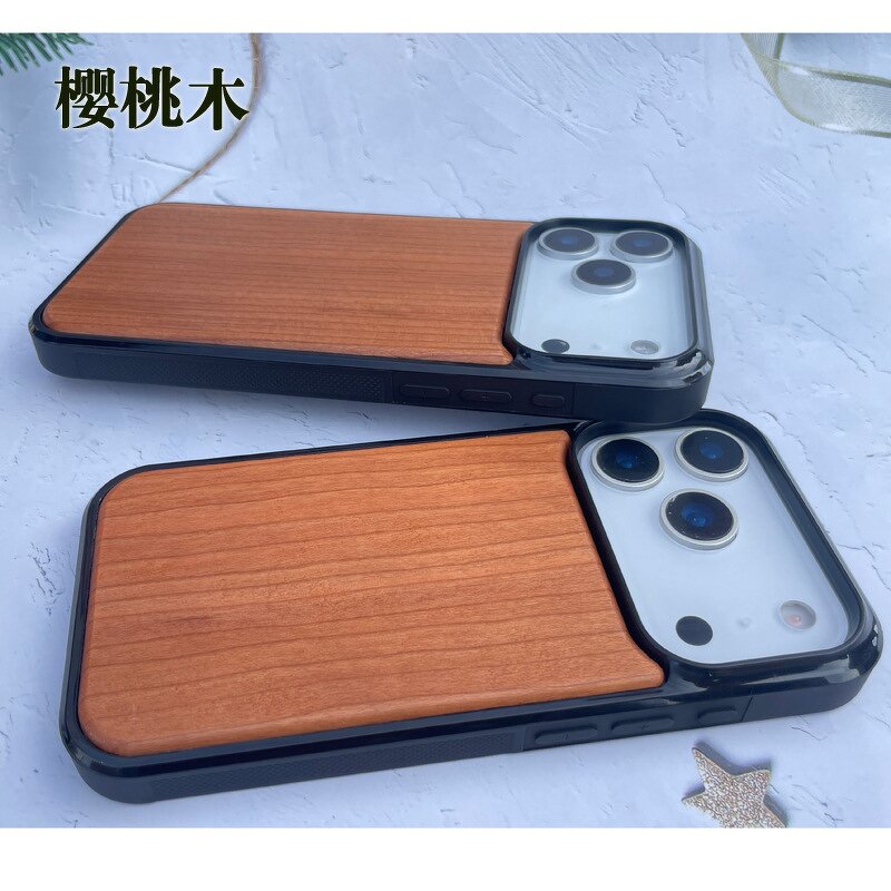 Phone Case Manufacturer - Nature Wooden Blank Cover for iPhone 17 Air 17 Pro Max 16