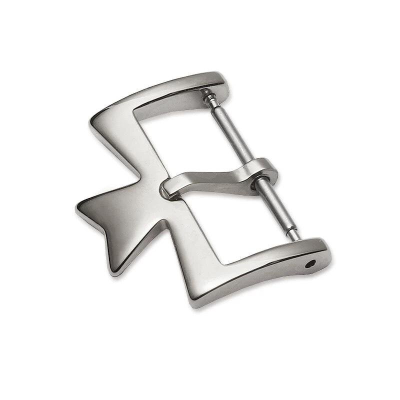 Watch Clasp Manufacturer - Factory Price Metal Buckles 16mm 18mm 20mm Silvery Golden Rose Gold Stainless Steel Pin