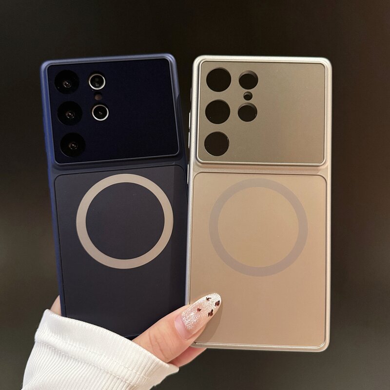 Phone Case Manufacturer - Factory Price Frosted Magnetic Wireless Charging PC Shockproof Anti-fall for Samsung Galaxy S26