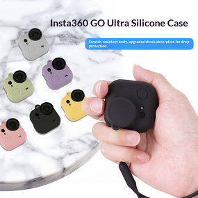 Camera Case Manufacturer - Silicone Scratch-Resistant Anti-Fall Protective for Insta360 GO Ultra Thumb Accessories