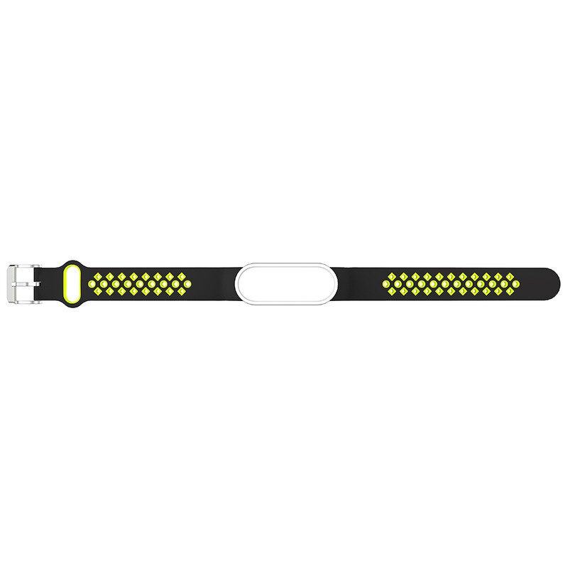Watch Band Manufacturer - Premium Soft Sport Silicone with Metal Buckles Replacement for Xiaomi Band 5 6 7