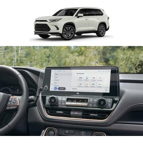 Screen Protector Manufacturer - for Toyota Grand Highlander 12.3" Tempered Glass for 2025 2024 Hybrid XLE/Limited/Platinum