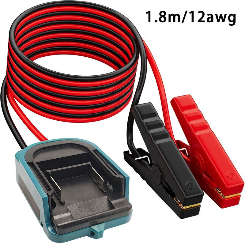 Battery Adapter Manufacturer - Wholesales Jumper Cables for Milwaukee Batteries Power Wheel Jump Starter Not Fit Phone Charging