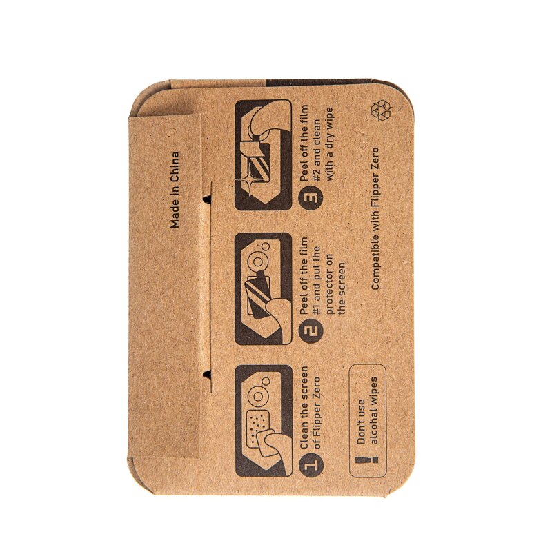 Screen Protector Manufacturer - Premium 9H Protective Film 3-Piece Set for Flipper Zero Electronic Pet Dolphin Game Console